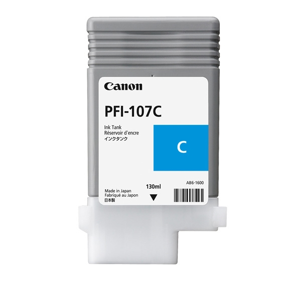純正インクタンク シアン PFI-107C 6706B001