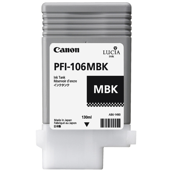 純正インクタンク マットブラック PFI-106MBK 6620B001
