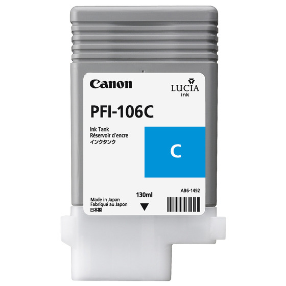 純正インクタンク シアン PFI-106C 6622B001